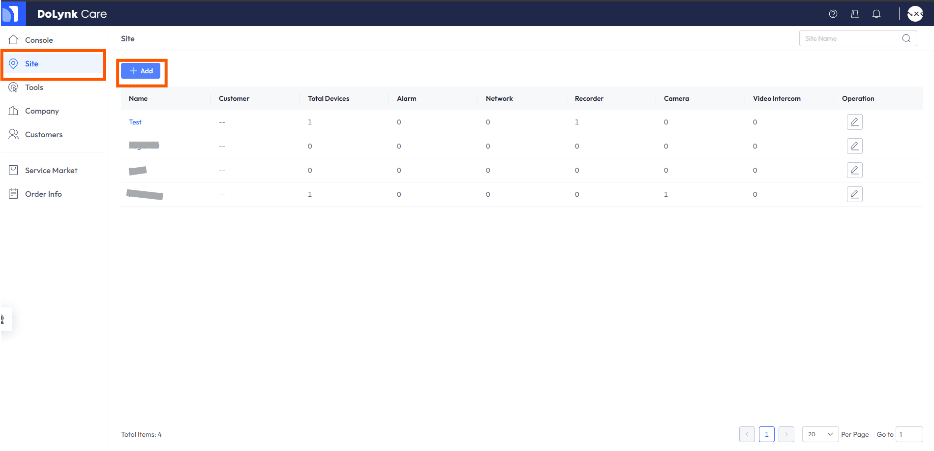 Dolynk Site Addition